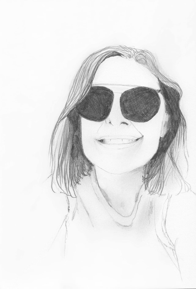 © Libby Saylor, Erin, graphite on paper, 4